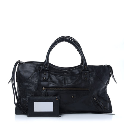 Balenciaga Agneau Classic Hardware Part Time Black 1 of 9
