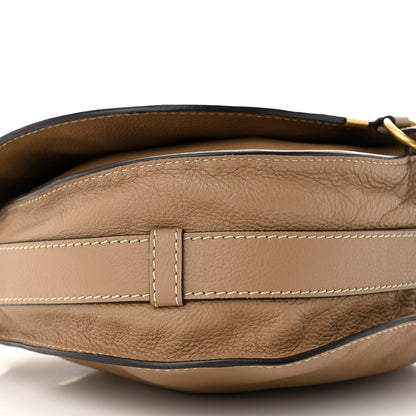 Chloe Calfskin Medium Marcie Round Crossbody Bag Nut 9 of 10