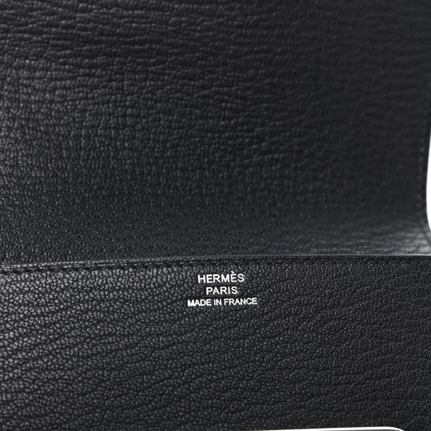 Hermes Chevre Mysore Roulis Slim Wallet Black 6 of 9