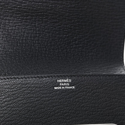 Hermes Chevre Mysore Roulis Slim Wallet Black 6 of 9