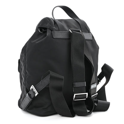 Prada Tessuto Nylon Saffiano Small Backpack Black 3 of 11