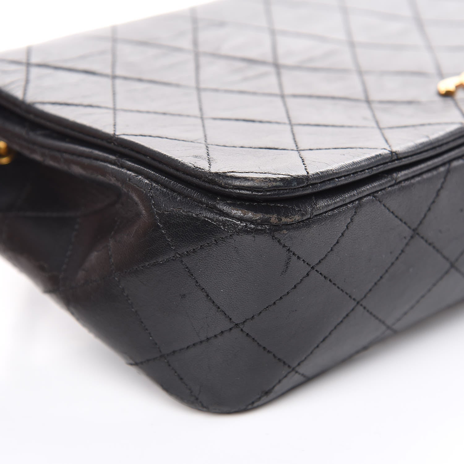 Chanel Lambskin Quilted Small Single Flap Black 9 of 21