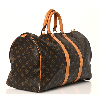 Louis Vuitton Monogram Keepall 45 3 of 17