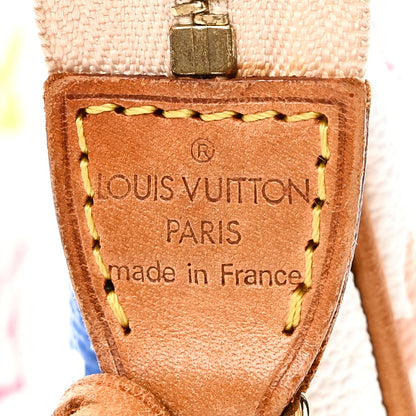 Louis Vuitton Monogram Multicolor Pochette Accessories White 6 of 9