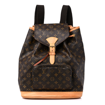 Louis Vuitton Monogram Montsouris GM Backpack 1 of 15