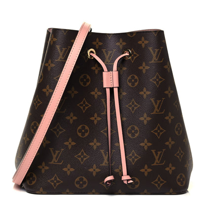 Louis Vuitton Monogram Neonoe MM Rose Poudre 1 of 9