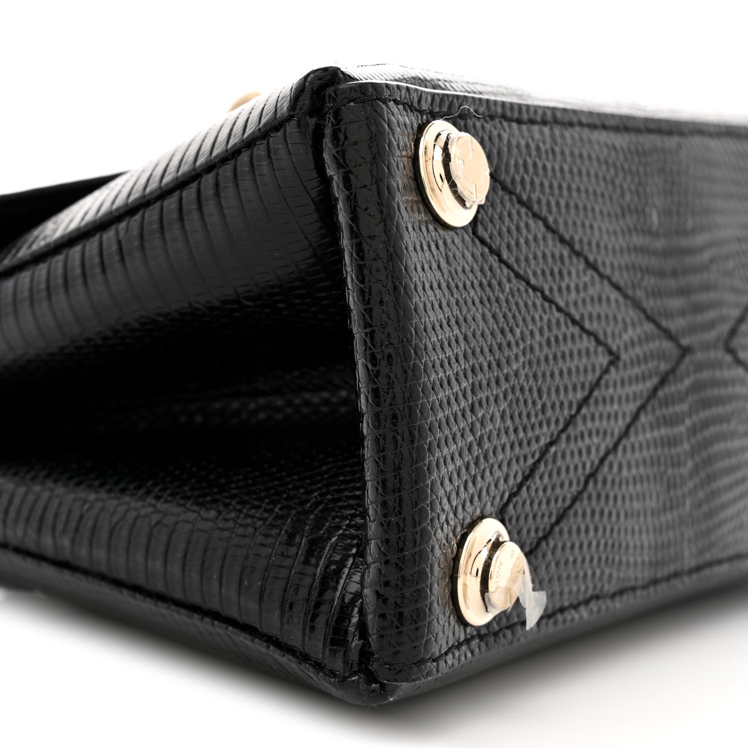 Louis Vuitton Lizard Rose Des Vents Mini Black 9 of 11
