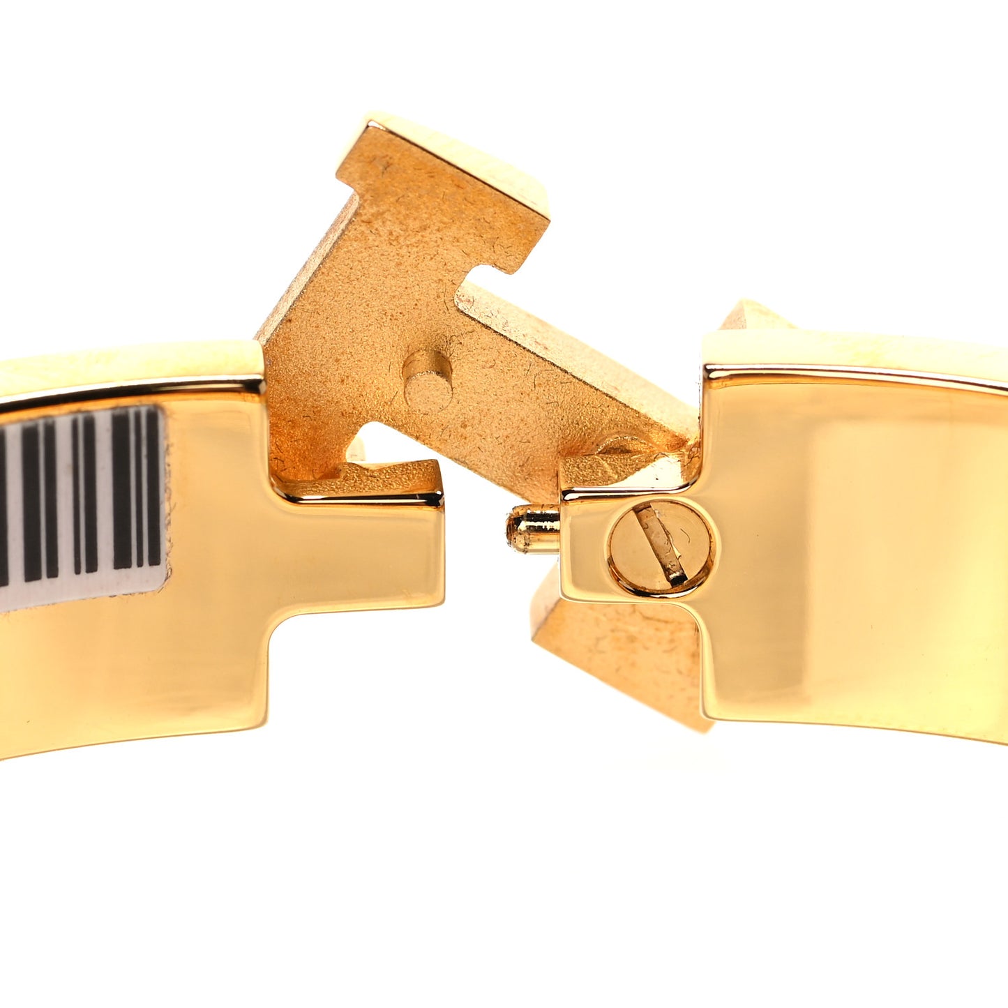 Enamel Narrow Clic Clac H Bracelet PM Rouge Baroque