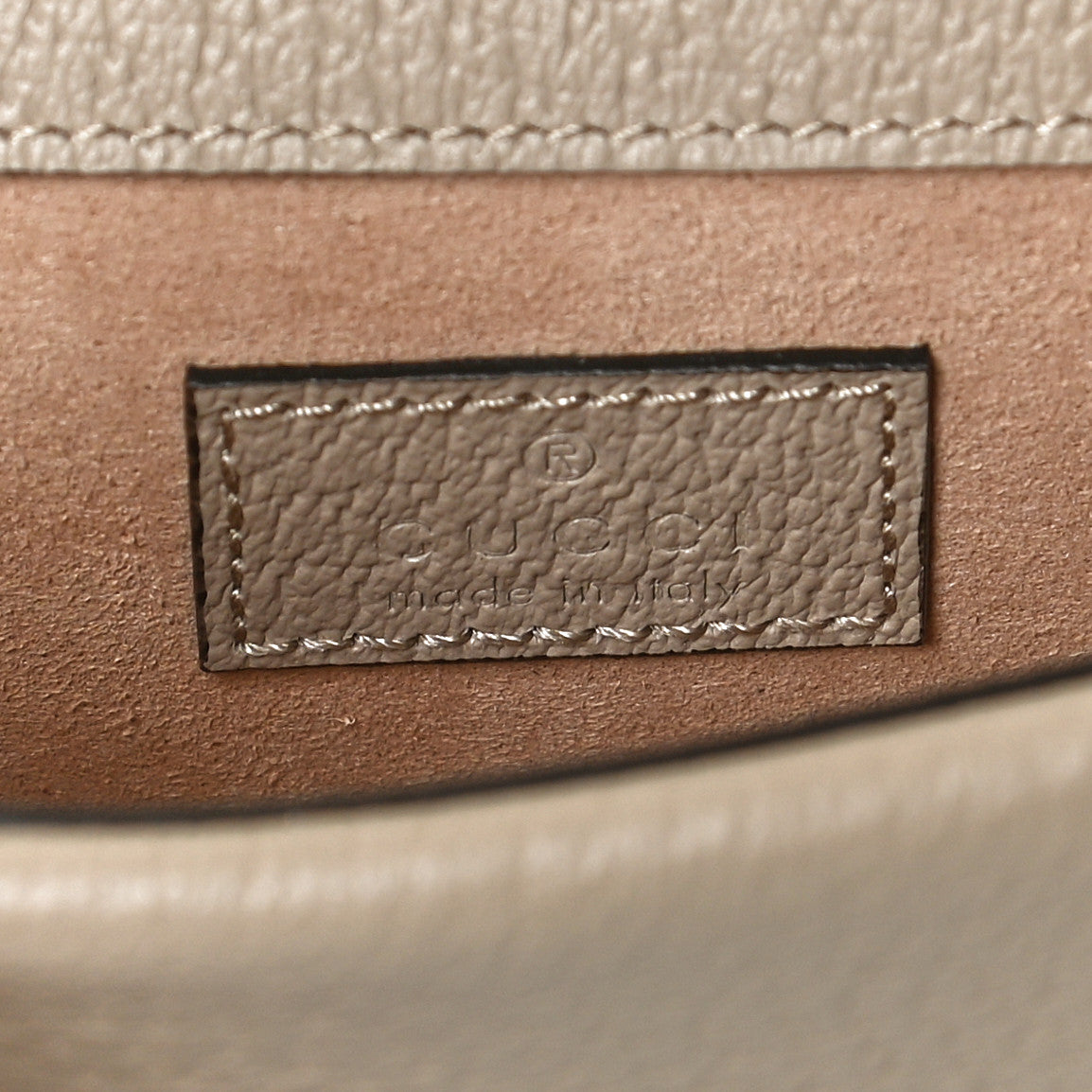 Gucci GG Supreme Monogram Textured Dollar Calfskin Super Mini Dionysus Shoulder Bag Beige Mystic White Oatmeal 5 of 10