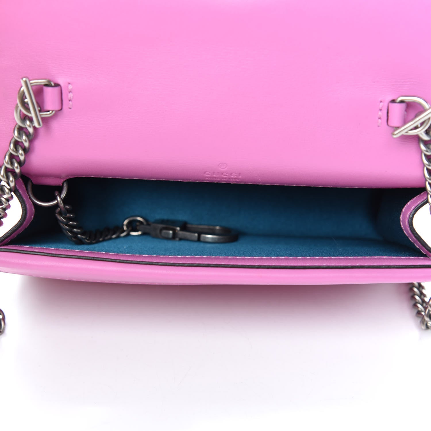 Gucci Velvet Crystal Super Mini Dionysus Shoulder Bag Malva 5 of 11