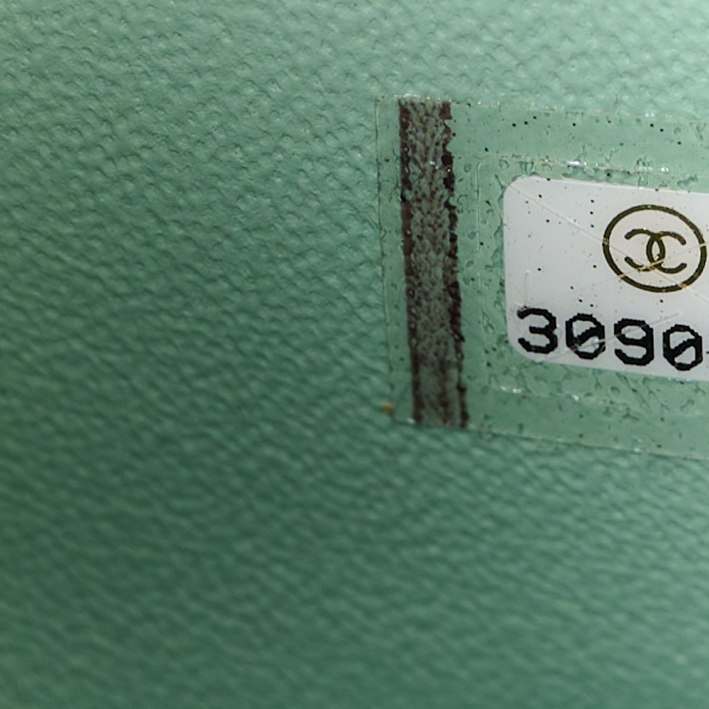 Chanel Lambskin Quilted Mini Rectangular Flap Light Green 8 of 11