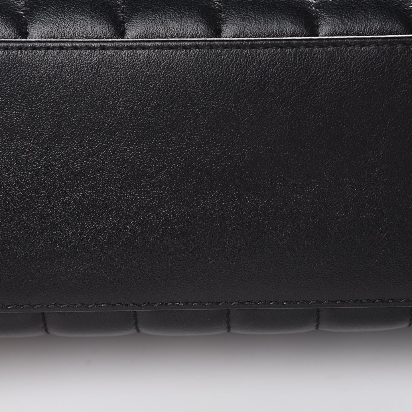 Calfskin Y Quilted Monogram Small Loulou Chain Satchel Black