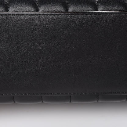 Saint Laurent Calfskin Y Quilted Monogram Small Loulou Chain Satchel Black 10 of 10