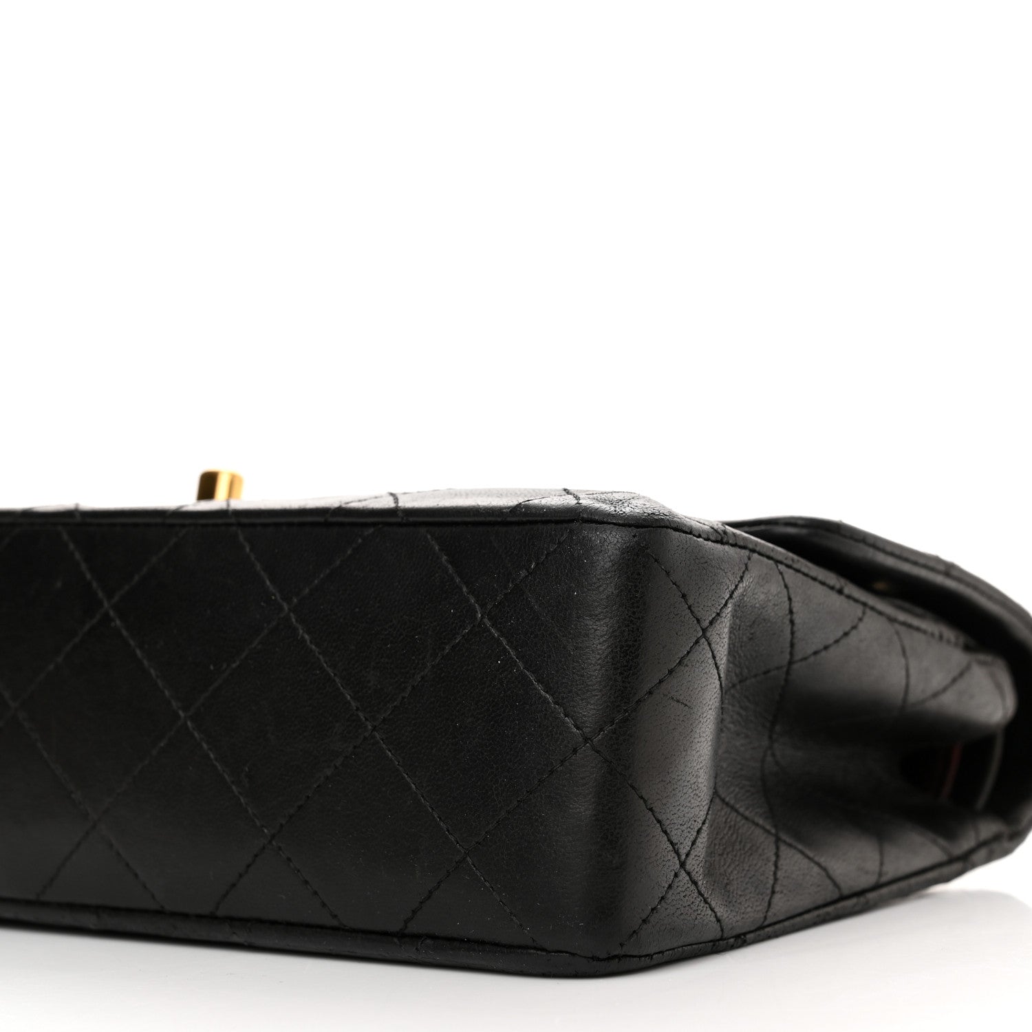 Chanel Lambskin Quilted Small Double Flap Black 11 of 15