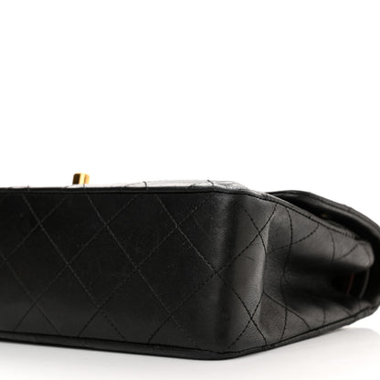 Chanel Lambskin Quilted Small Double Flap Black 11 of 15