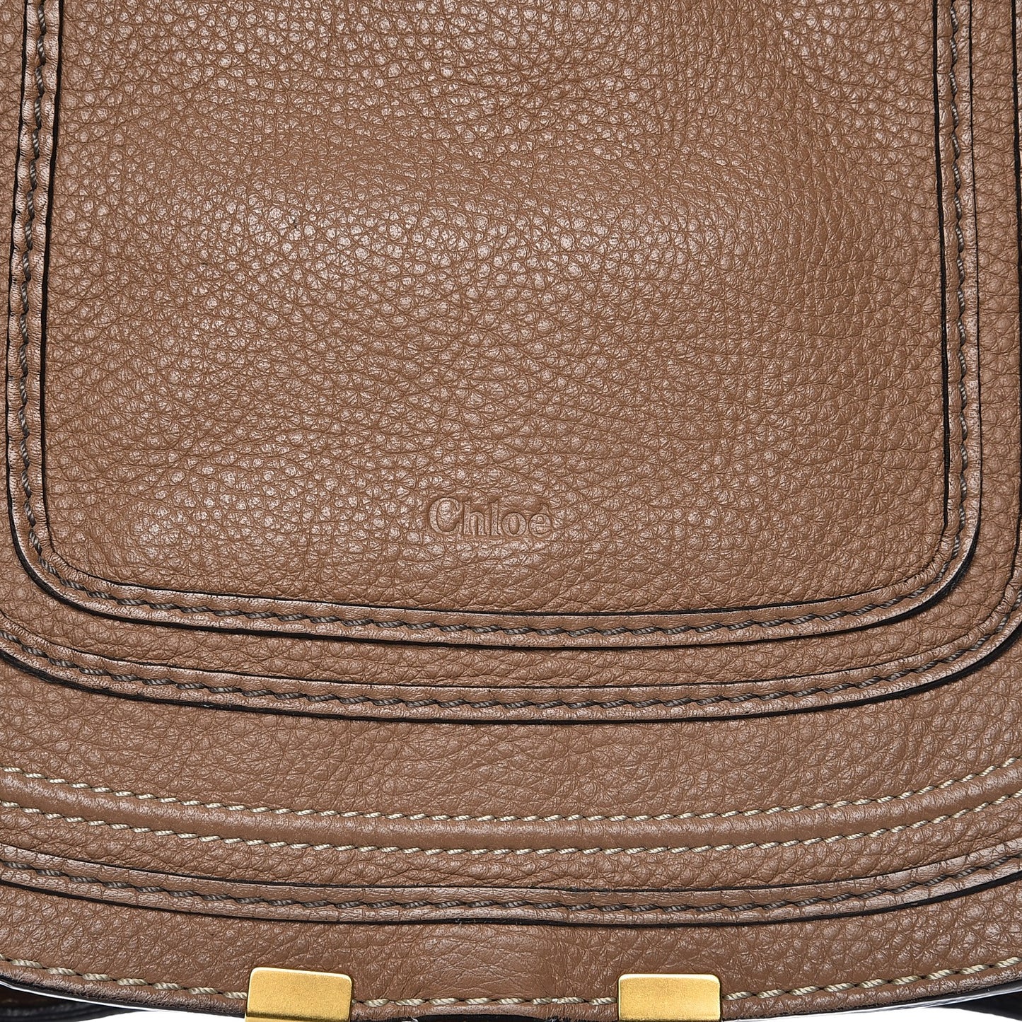 Calfskin Small Marcie Satchel Nut