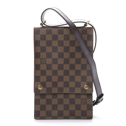Louis Vuitton Damier Ebene Portobello Travel Shoulder Bag 1 of 10