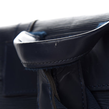 Louis Vuitton Epi Christopher Backpack PM Marine 9 of 16