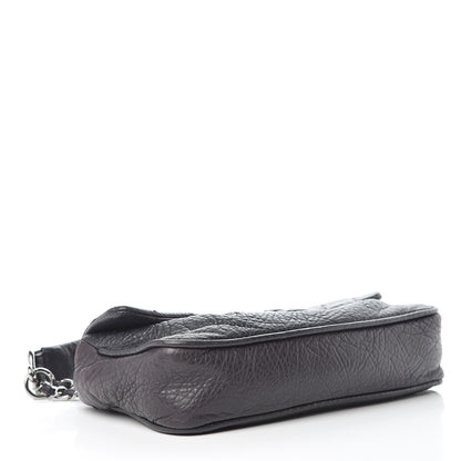 Chanel Distressed Lambskin Lady Braid Flap Dark Purple 4 of 15