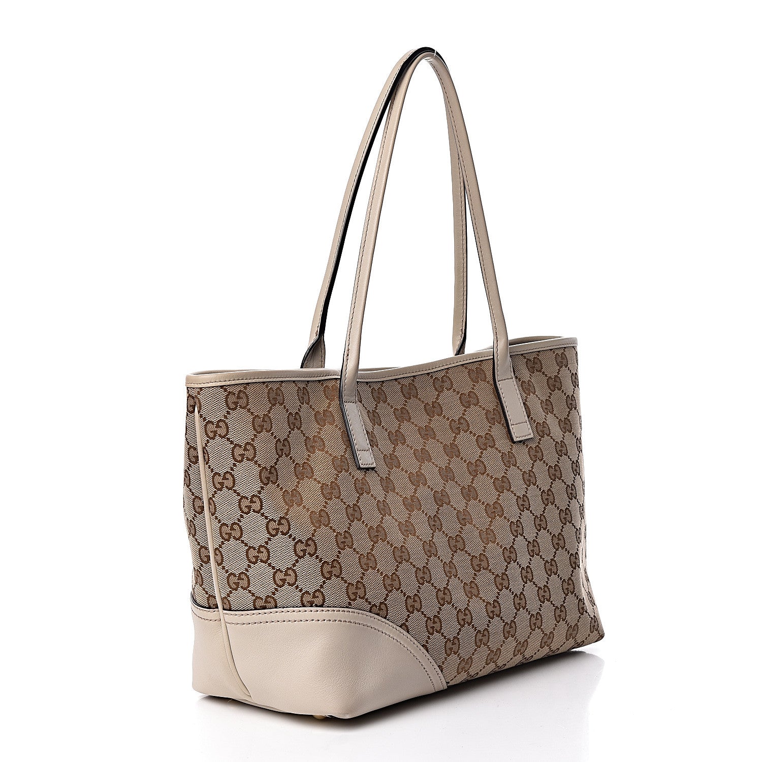 Gucci Monogram Medium New Britt Tote Off White 3 of 15