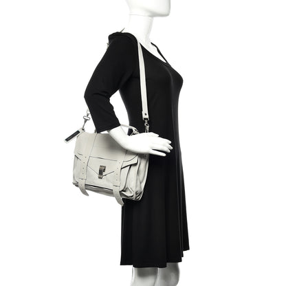 Proenza Schouler Lambskin Medium PS1 Satchel Pale Steel 2 of 8