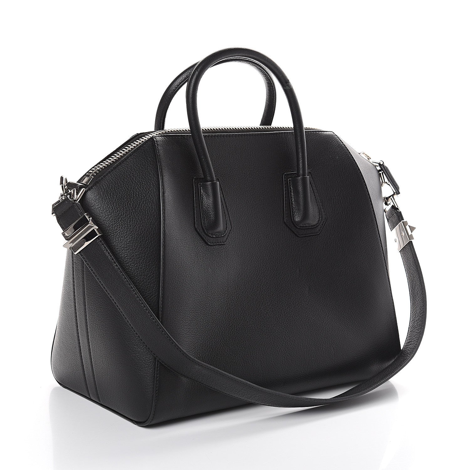 Givenchy Sugar Goatskin Medium Antigona Black 2 of 9