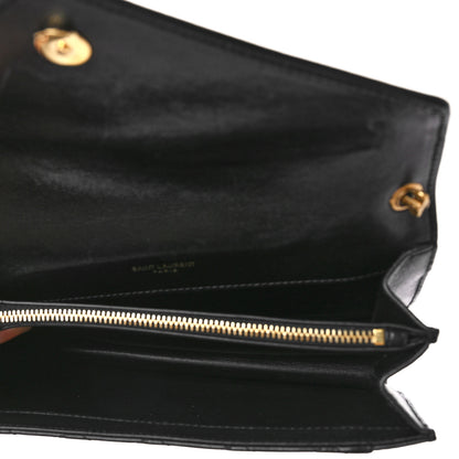 Saint Laurent Lambskin Quilted Mini Gaby Satchel Black 5 of 9