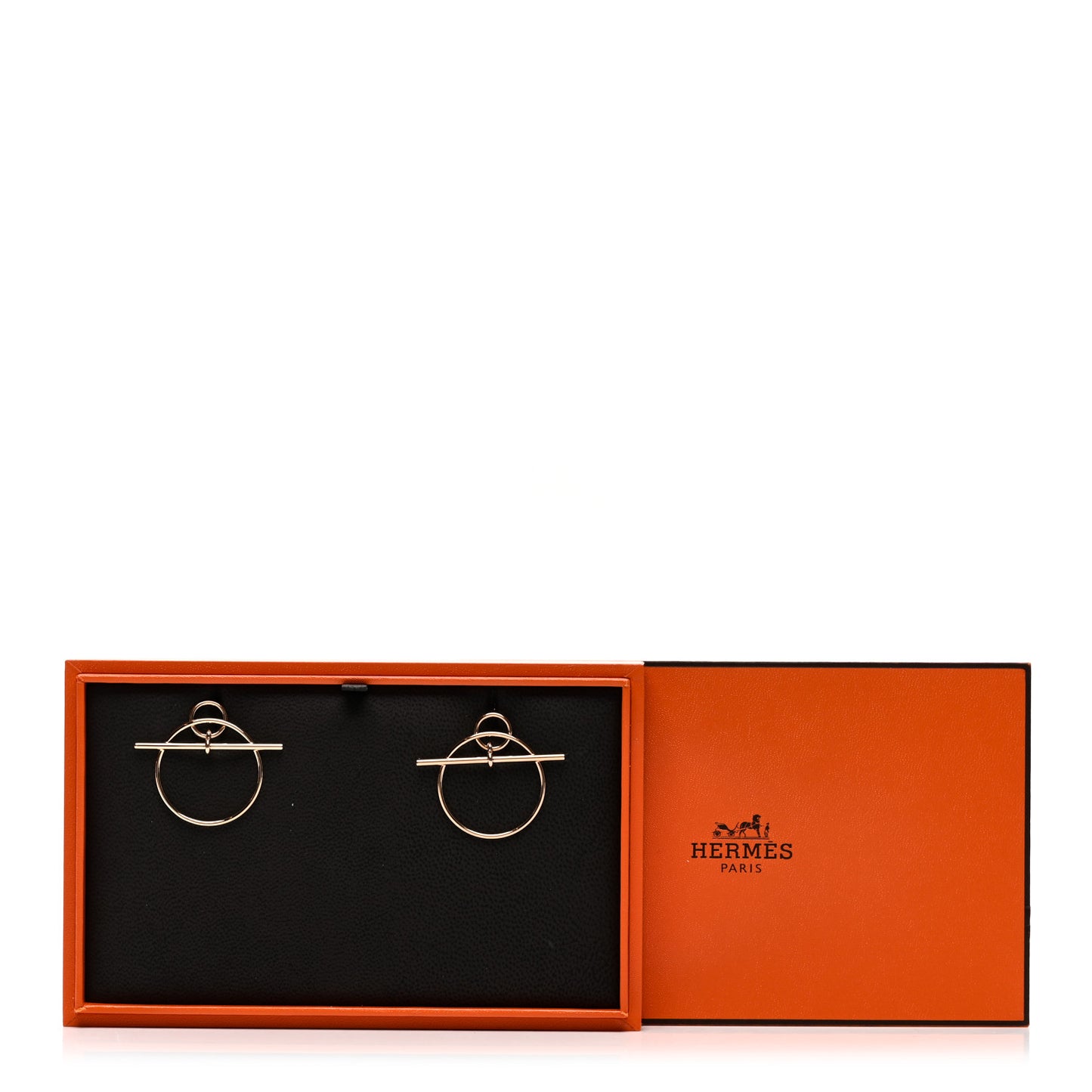 18K Rose Gold PM Loop Earrings
