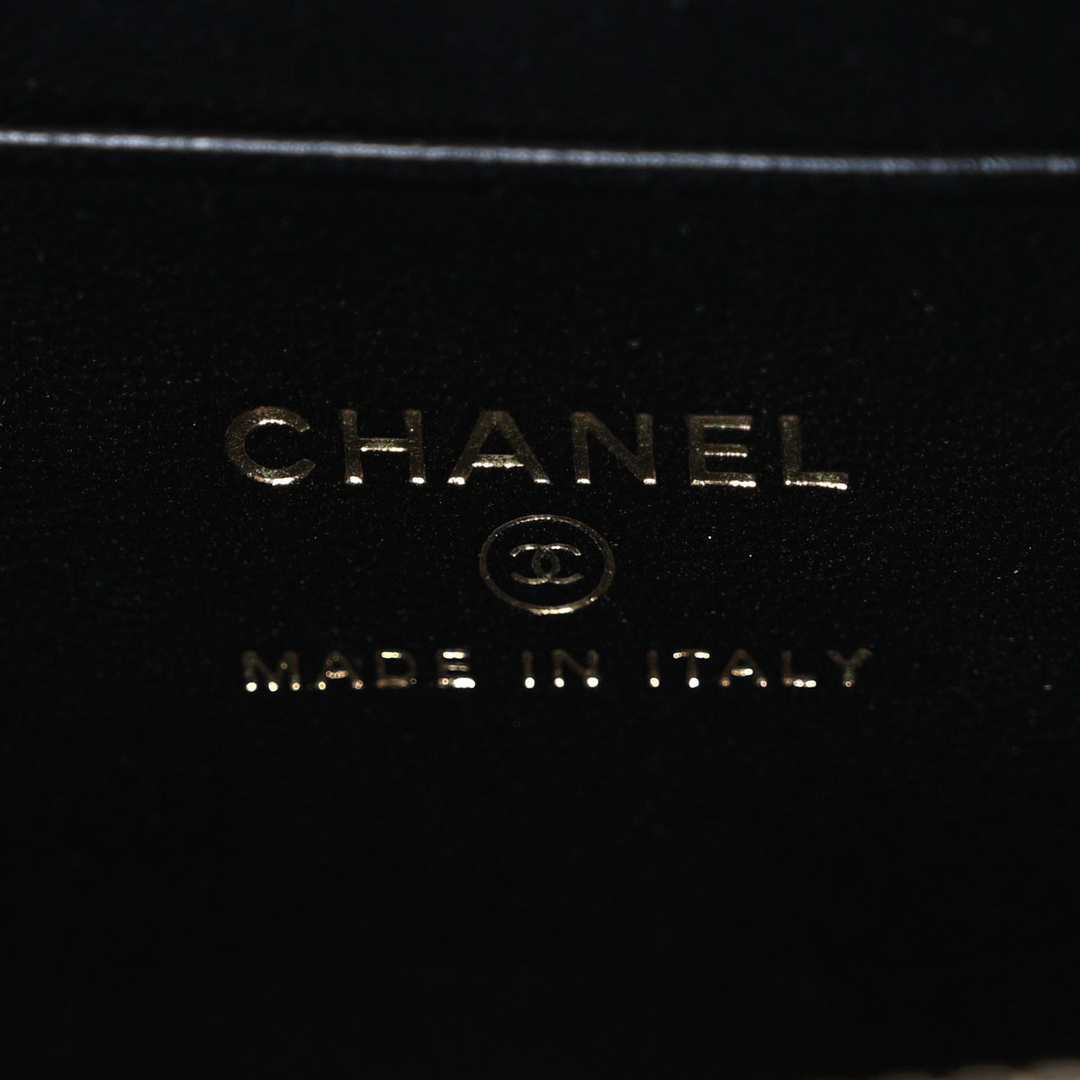 Chanel Tweed Quilted Small Vanity Case With Chain Black Purple Green Red 6 of 10