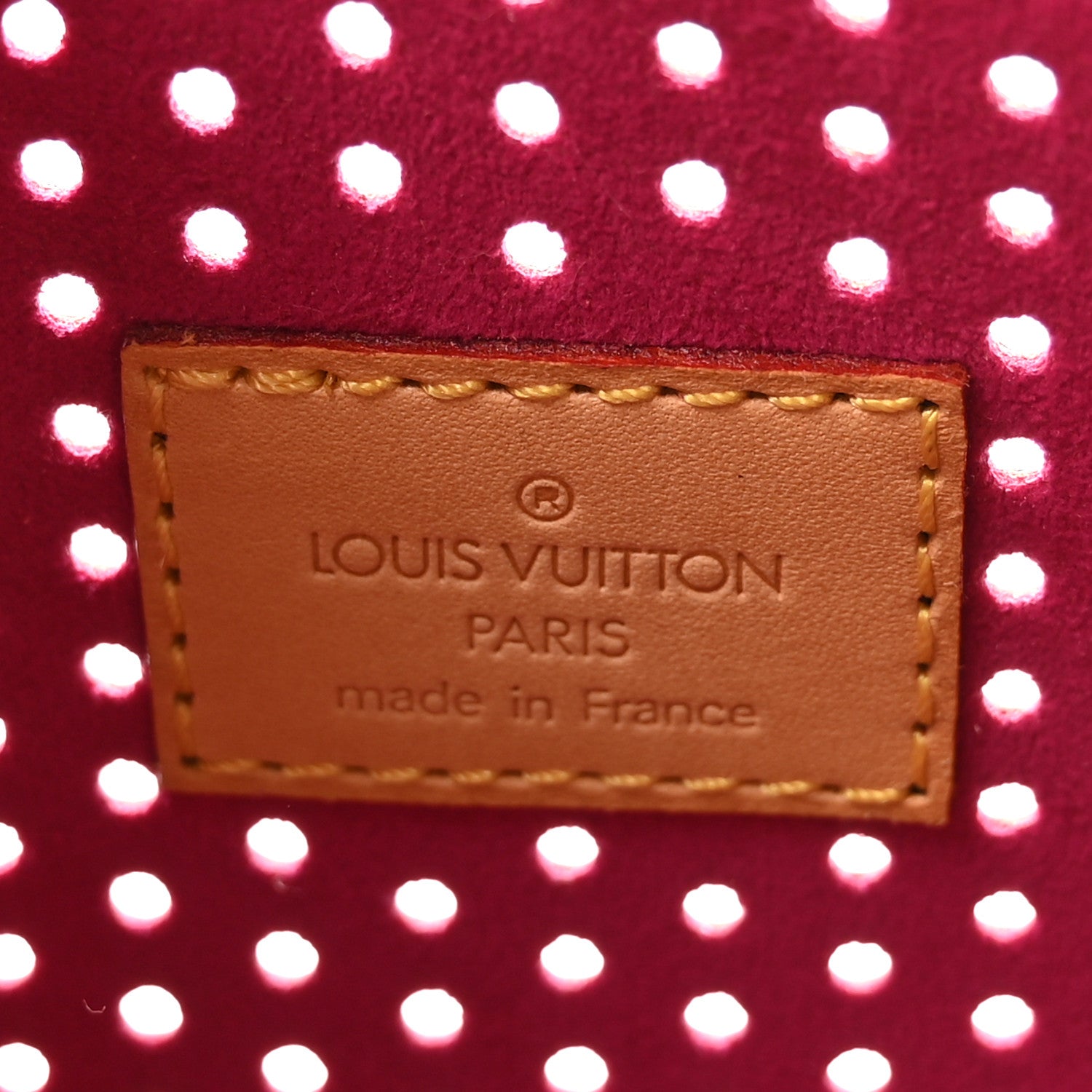 Louis Vuitton Monogram Perforated Speedy 30 Fuchsia 6 of 9
