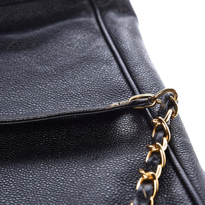 Chanel Caviar Shoulder Bag Black 8 of 35