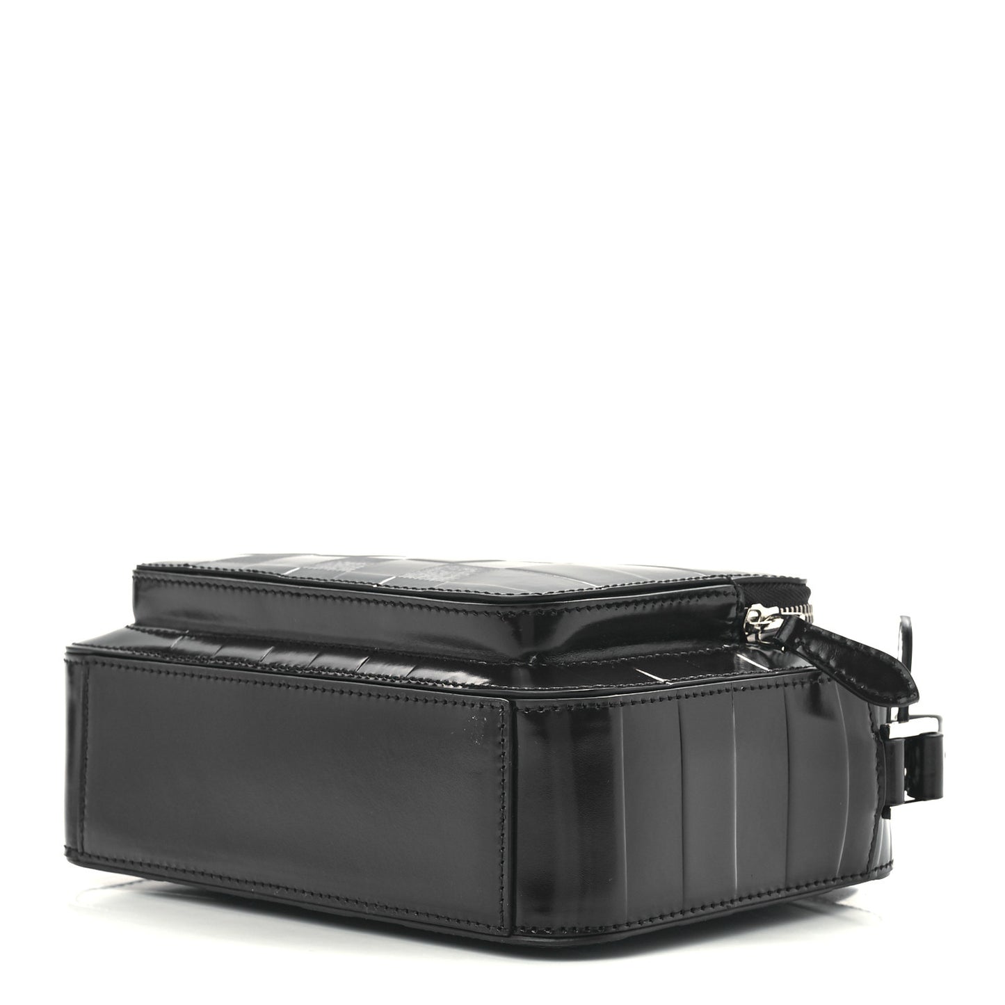 Patent Check Paddy Messenger Dark Charcoal Blue