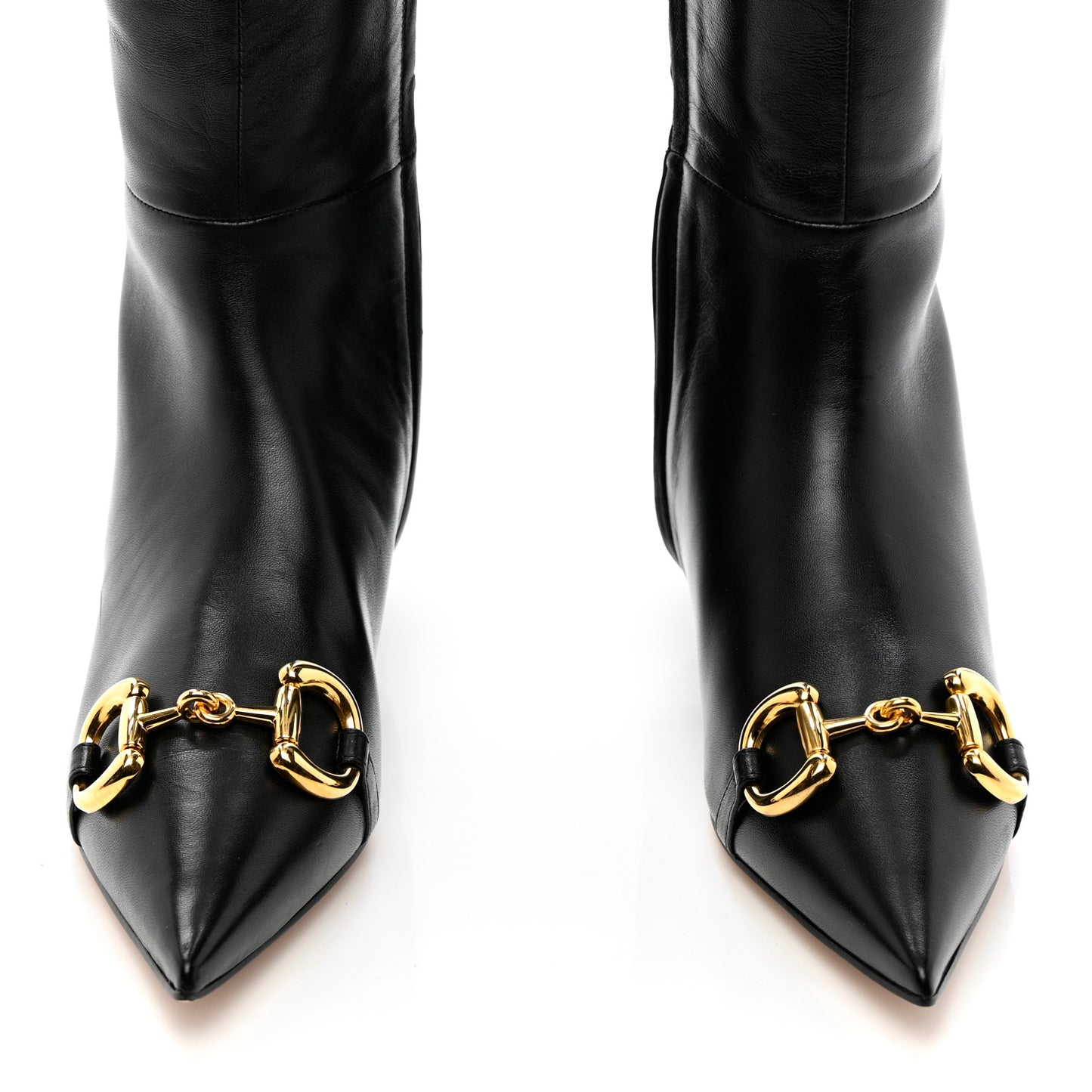 Nappa Horsebit Over The Knee Boots 35 Black