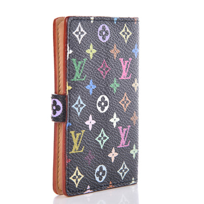 Louis Vuitton Monogram Multicolor Carnet de Bal Mini Agenda Cover Black 3 of 6