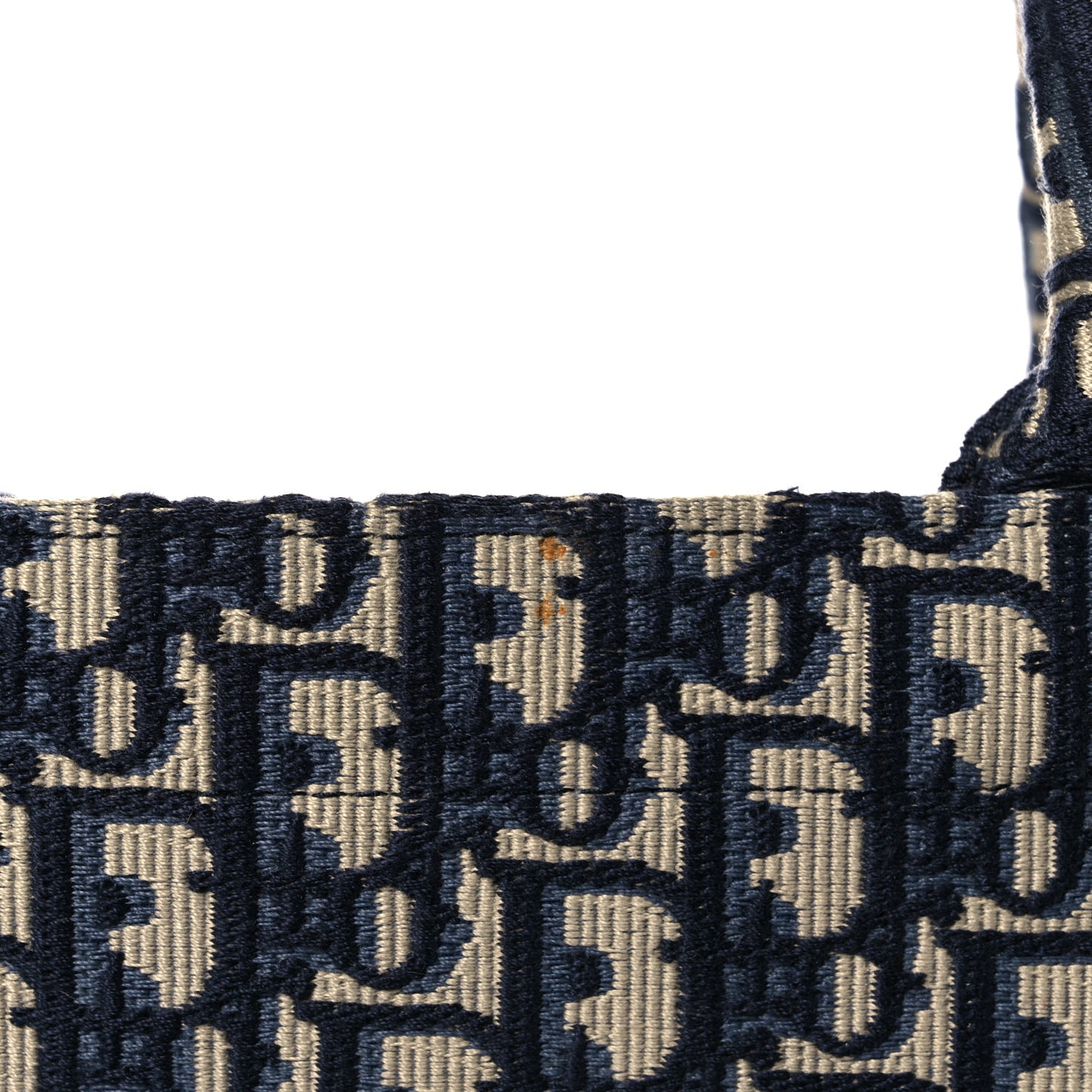 Oblique Large Book Tote Blue Multicolor