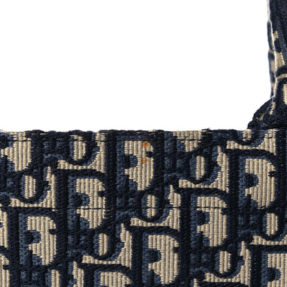 Christian Dior Oblique Large Book Tote Blue Multicolor 9 of 10