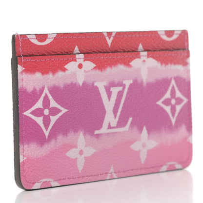 Louis Vuitton Monogram Escale Card Holder Rouge 3 of 7
