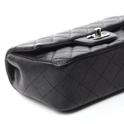 Chanel Caviar Quilted Mini Rectangular Flap Black 6 of 13