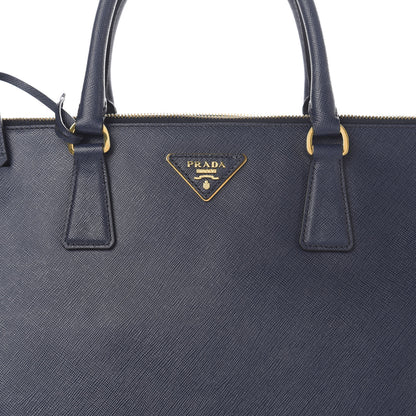 Prada Saffiano Large Galleria Double Zip Tote Baltico 14 of 14
