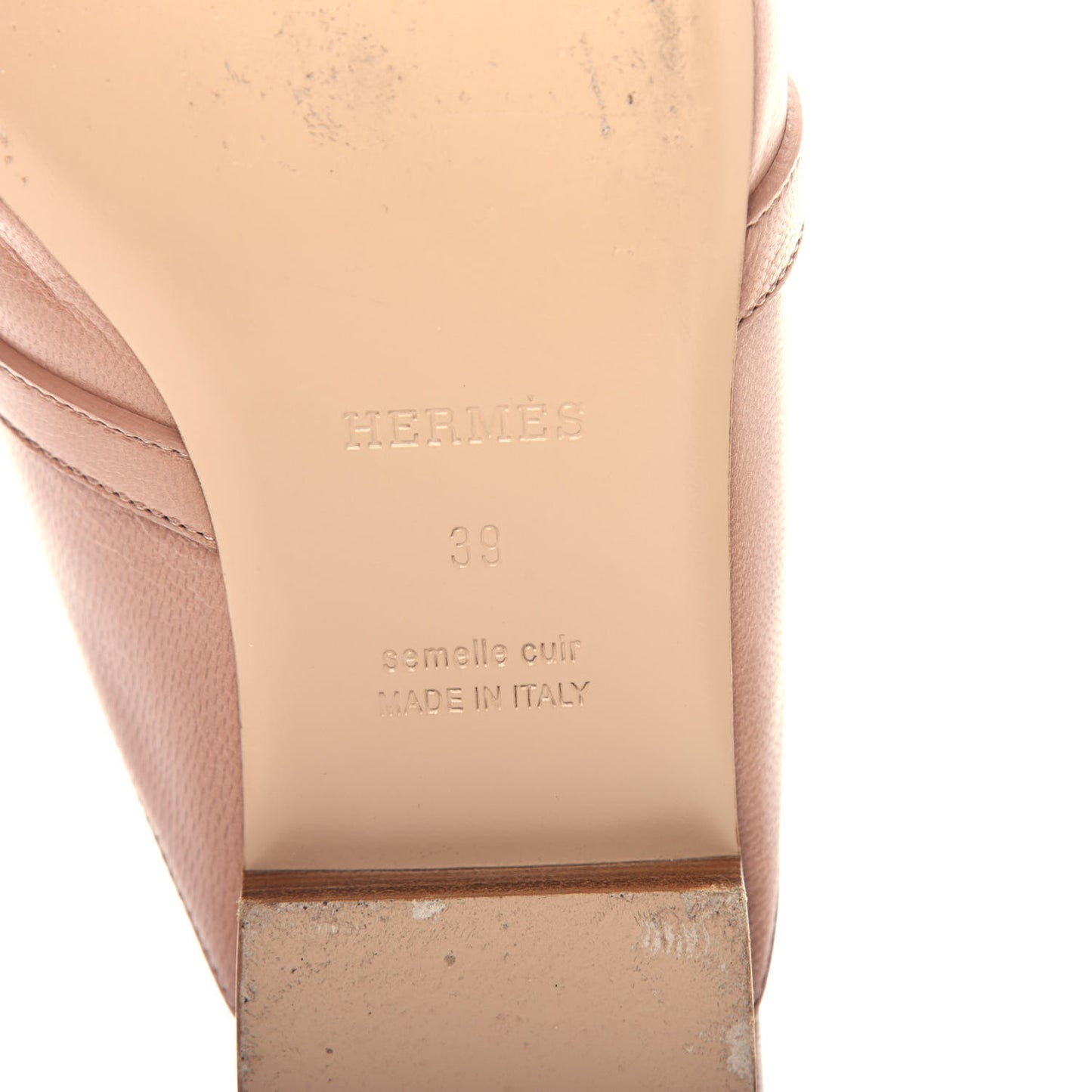 Goatskin Oz Mules 39 Bois De Santal