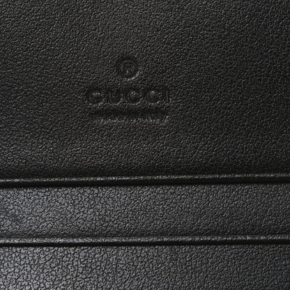 Gucci Calfskin Matelasse GG Marmont Card Case Wallet Black 6 of 7