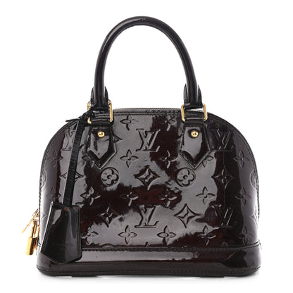 Louis Vuitton Vernis Alma BB Amarante 1 of 14