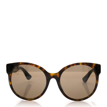 Gucci Round Eye GG Web Glitter GG0035SA Sunglasses Blue 2 of 8
