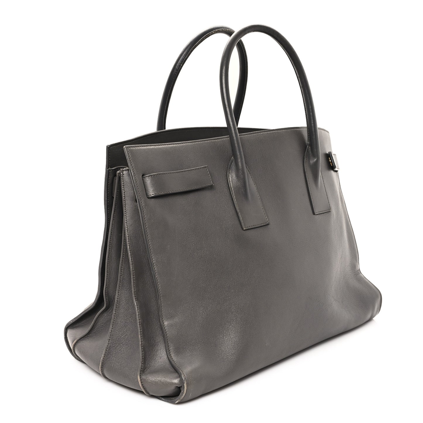 Calfskin Large Sac de Jour Carryall Grey