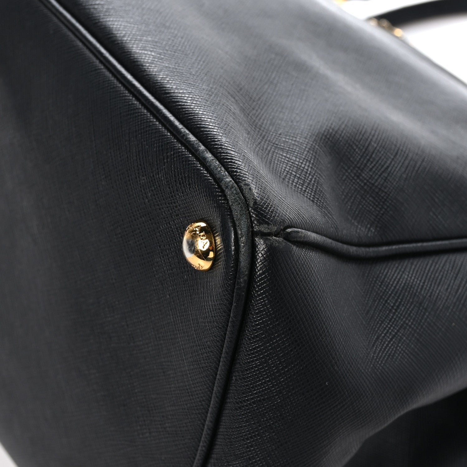 Prada Saffiano Lux Large Tote Black 9 of 15