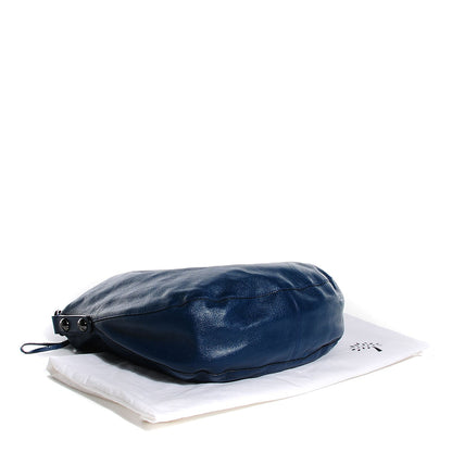 Mulberry Spongy Pebbled Calfskin Medium Daria Hobo Petrol 4 of 7