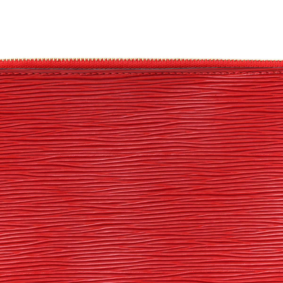 Epi Pochette Accessories 24 Castillan Red