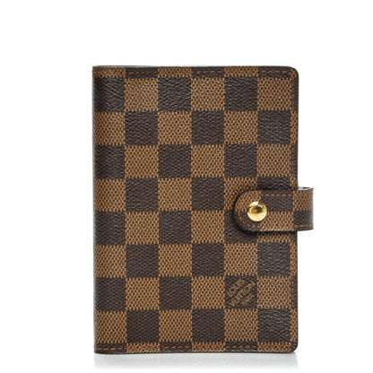 Louis Vuitton Damier Ebene Small Ring Agenda Cover 1 of 6
