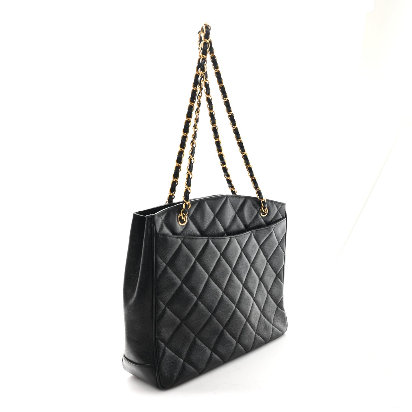 Caviar Shopper Tote Black