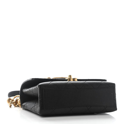 Chanel Caviar Quilted Mini Bracelet On Chain Flap Black 4 of 9